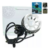 Sistema Freio Titan 150 2004 A 2008 Disco Scud Mais Pastilha