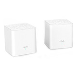 Sistema Wi-fi Mesh Roteador Rede Convidada Qos Roaming Rápido Encaminhamento De Porta Upnp Programação De Manutenção Tenda Nova Mw3 Branco 100v/240v