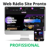 Site Web Rádio, Notícias E Administrável