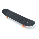 Skate Completo Montado Suporta 100kg Vollo Shape Maple 9 Cor Das Rodas Laranja Cor Dos Rolamentos Prata Iniciantes