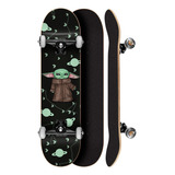 Skate Completo Profissional Cisco Skate Yoda