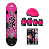 Skate Da Barbie Com Kit De