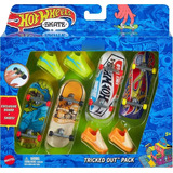 Skate Dedo Hotwheels Pack 4 Fingerboards