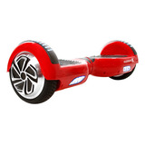 Skate Elétrico 6,5 Vermelho Hoverboard Bluetooth E Bolsa