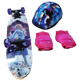 Skate Infantil Frozen + Acessórios Segurança!!