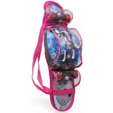 Skate Infantil Frozen + Kit De