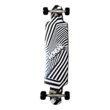 Skate Longboard Completo Pro Hondar Maple 38x9 Simetrico 