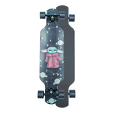 Skate Longboard Montado Roda Importada Pronto Para Andar