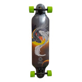 Skate Longboard Profissional 98cm Shape Assimétrico