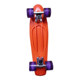 Skate Mini Cruiser Crème Preto -