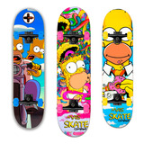Skate Montado Mais Skate Simpsons