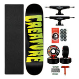 Skate Profissional Creature Completo 8.0 Truck Intruder