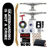 Skate Profissional Santa Cruz 8.5 Completo Redbones Intruder
