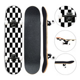 Skate Semi Profissional Completo Montado Modelos 7.5
