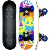 Skate Semi Profissional Infantil 30 Kg Jr Unisex Estampado