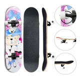 Skate Semi Profissional Montado Completo Modelos 7.5