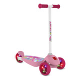 Skatenet Com Led Iniciante Base Larga Rosa Bandeirante