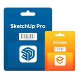 Sketchup 2023 + Vray 6+ Enscape 3.5.0 Vitalícia