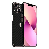 Skin Adesiva Traseira Fibra Carbono P/ iPhone 13 Pro Max