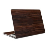 Skin Adesivo Estampa De Madeira Para Macbook Air 13 