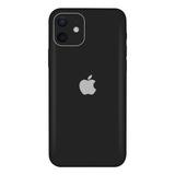 Skin Adesivo Vinil Preto Liso Fosco iPhone 12 Max