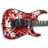 Skin Blood Sangue Escorrendo - Adesivo Guitarra Baixo Violão