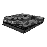Skin Capa Para Ps4 Slim - Camuflada - Edição Limitada