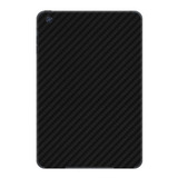 Skin Fibra De Carbono Preto Compativel Com iPad Mini 2