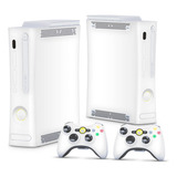 Skin Para Xbox 360 Fat Adesivo - Branco