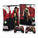 Skin Para Xbox 360 Slim Adesivo - Modelo 052