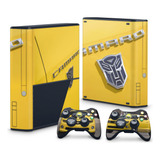 Skin Para Xbox 360 Super Slim Adesivo - Modelo 038