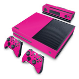 Skin Para Xbox One Fat Adesivo - Rosa Pink