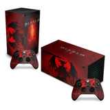 Skin Para Xbox Series X Adesivo Horizontal - Modelo 170
