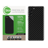 Skin Premium Adesivo Fibra De Carbono Para Samsung S21 Plus