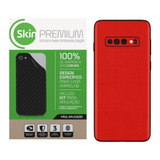 Skin Premium Jateado Fosco Compativel Com Galaxy S10 Plus