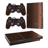 Skin Ps2 Slim R1 Compatível Playstation 2 Malbec
