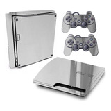 Skin Ps3 Slim Adesivo Pelicula Cromo