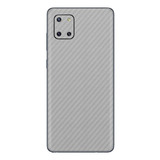 Skin Traseira Adesiva Cinza Carbono P/ Galaxy Note 10 Lite