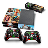 Skin Xbox One Adesivo Gta V 5 Kinetic