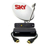 Sky Pre Pago Flex Hd - Kit Completo 60 Cm