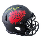 Skyy Moore Mini Capacete Autografado Kansas City Chiefs Nfl