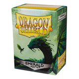Sleeve Dragon Shield Matte Emerald (standard) - (100 Un)