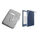 Sleeve Kindle + Case Transparente P