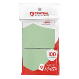 Sleeves Central Shield Matte - Verde