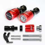 Slider Dianteiro Speed Style Honda Cb300 Cb 300 Vermelho