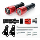 Slider Dianteiro Speed Style Yamaha Mt-03 Mt03 Vermelho
