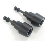 Slider Nylon Hornet Cb600f De Motor + Bico De Pneu Honda Mj