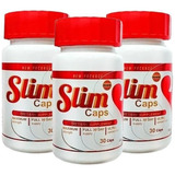 Slim Caps 3 Frasco 90 Cápsulas Original - Envio Rápido
