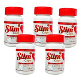 Slim Caps 5 Frascos 90 Cápsulas Original - Envio Rápido