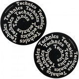 Slipmat Factory Technics Spiral Slipmats Black